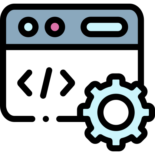  Front end web development icon